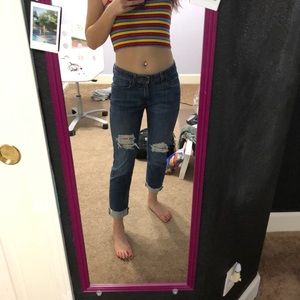 Cropped Levis